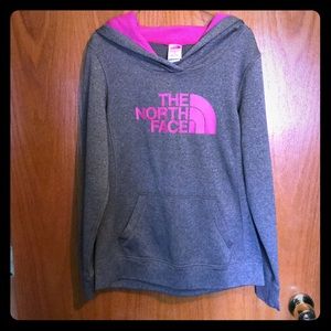 Grey North Face Hoodie